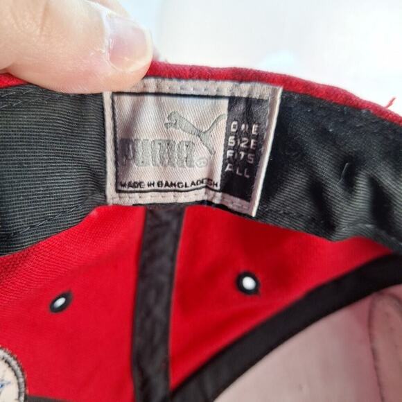 Tampa Bay Buccaneers Hat Baseball Cap Adjustable Strap Back Adults Red Puma NFL - Picture 8 of 8